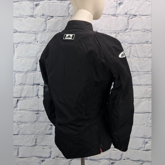 Joe Rocket Women's Motorcycle Jacket Pink Black Embellished Removable Liner XS - Picture 9 of 14